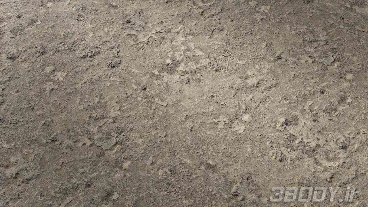 متریال بتن زبر rough concrete عکس 1